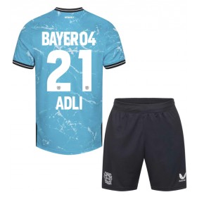 Bayer Leverkusen Amine Adli #21 3rd Trikot 2023-24 Kurzarm (+ kurze hosen)